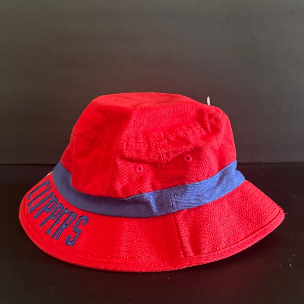 Unisex Youth NBA Licensed Adidas Red & Blue LA Clippers Bucket Hat OSFM